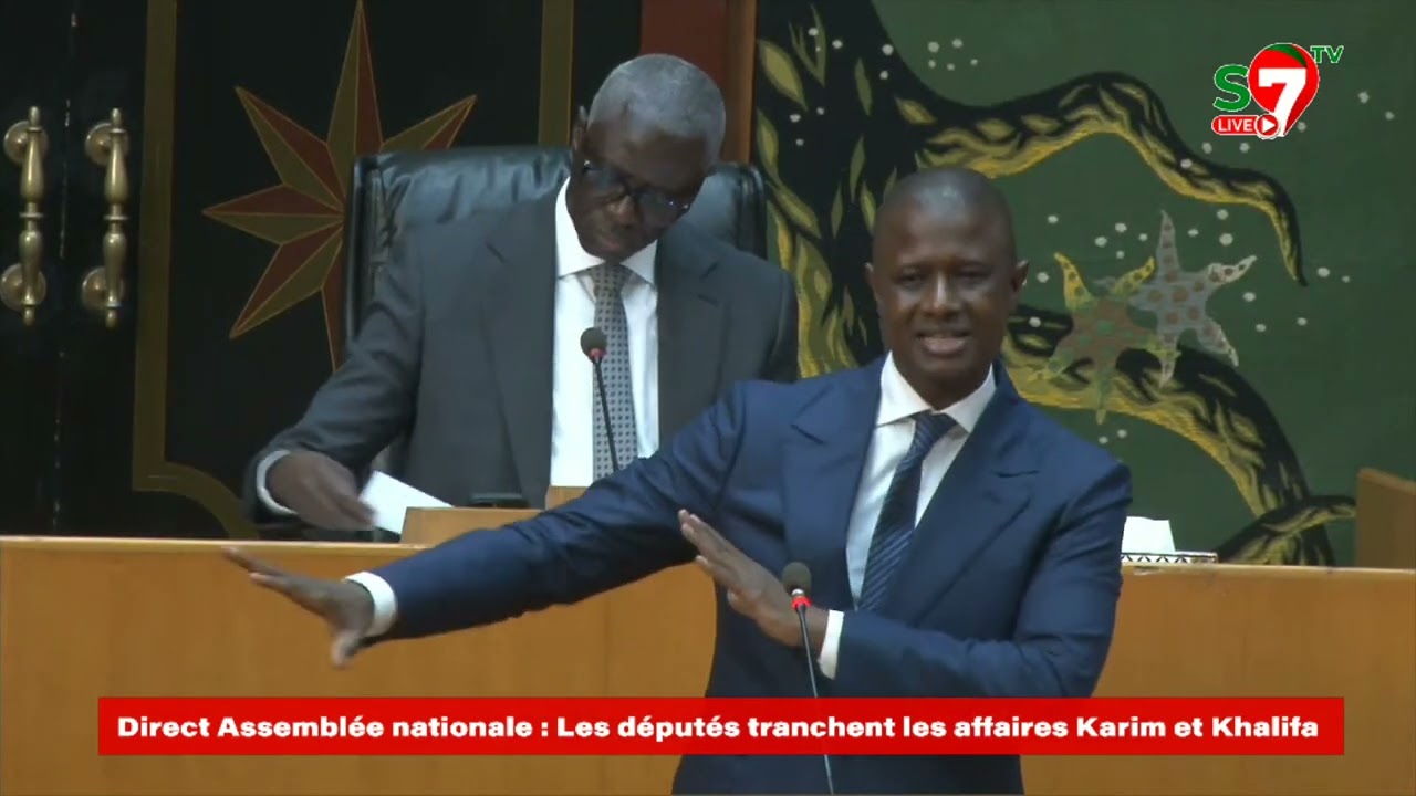 Antoine Diome répond aux questions des députés