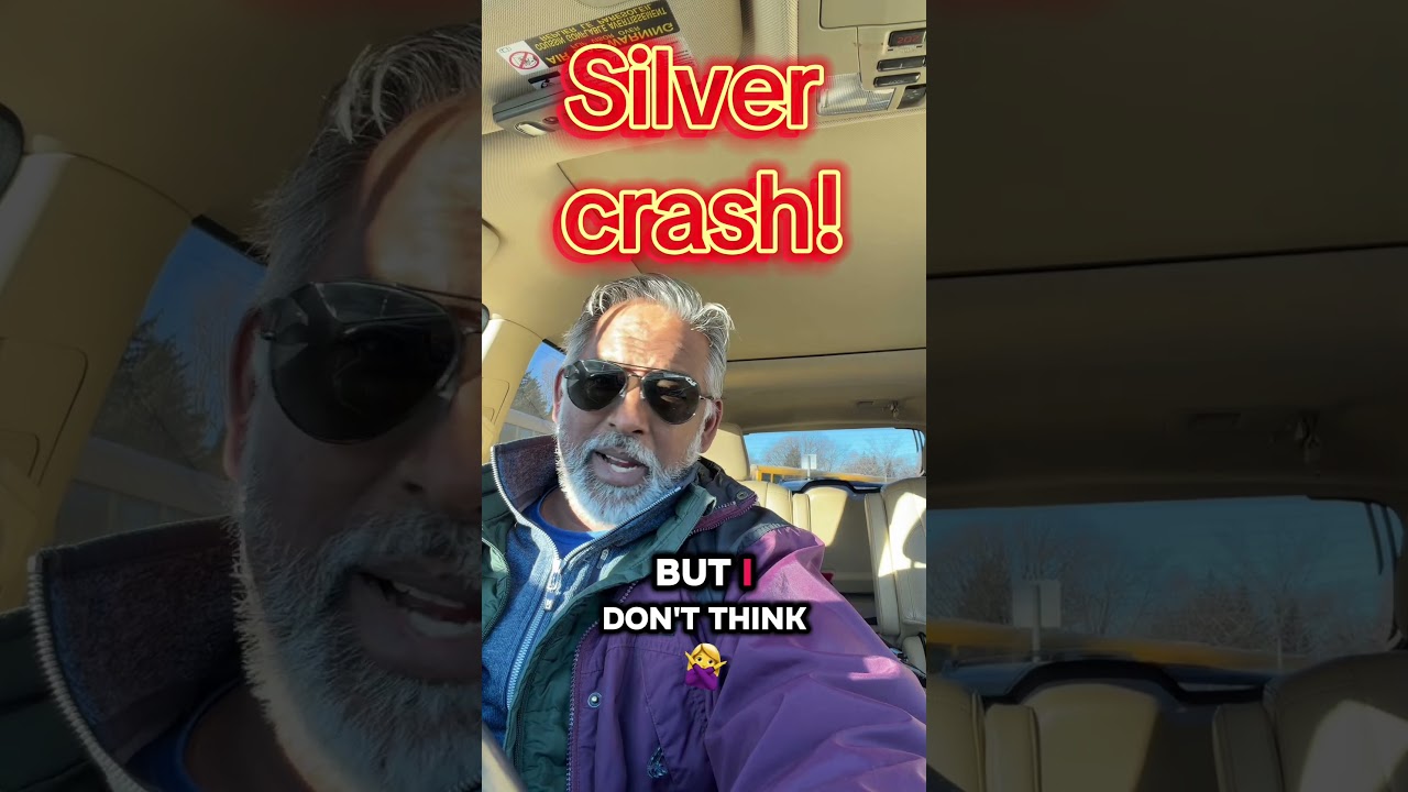 Major silver market decline in the price of silver today