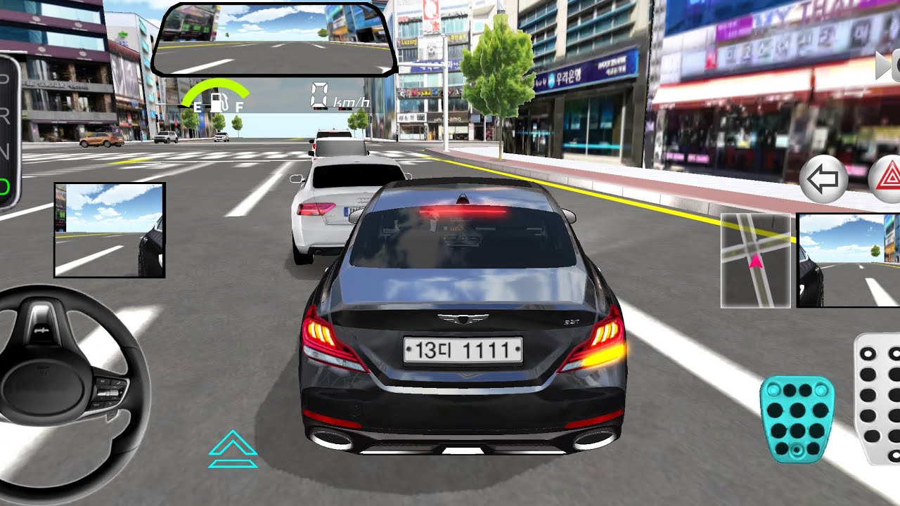 New Black Mercedes Benz - 3d Driving Class || Car Game #Gameplay #cargame