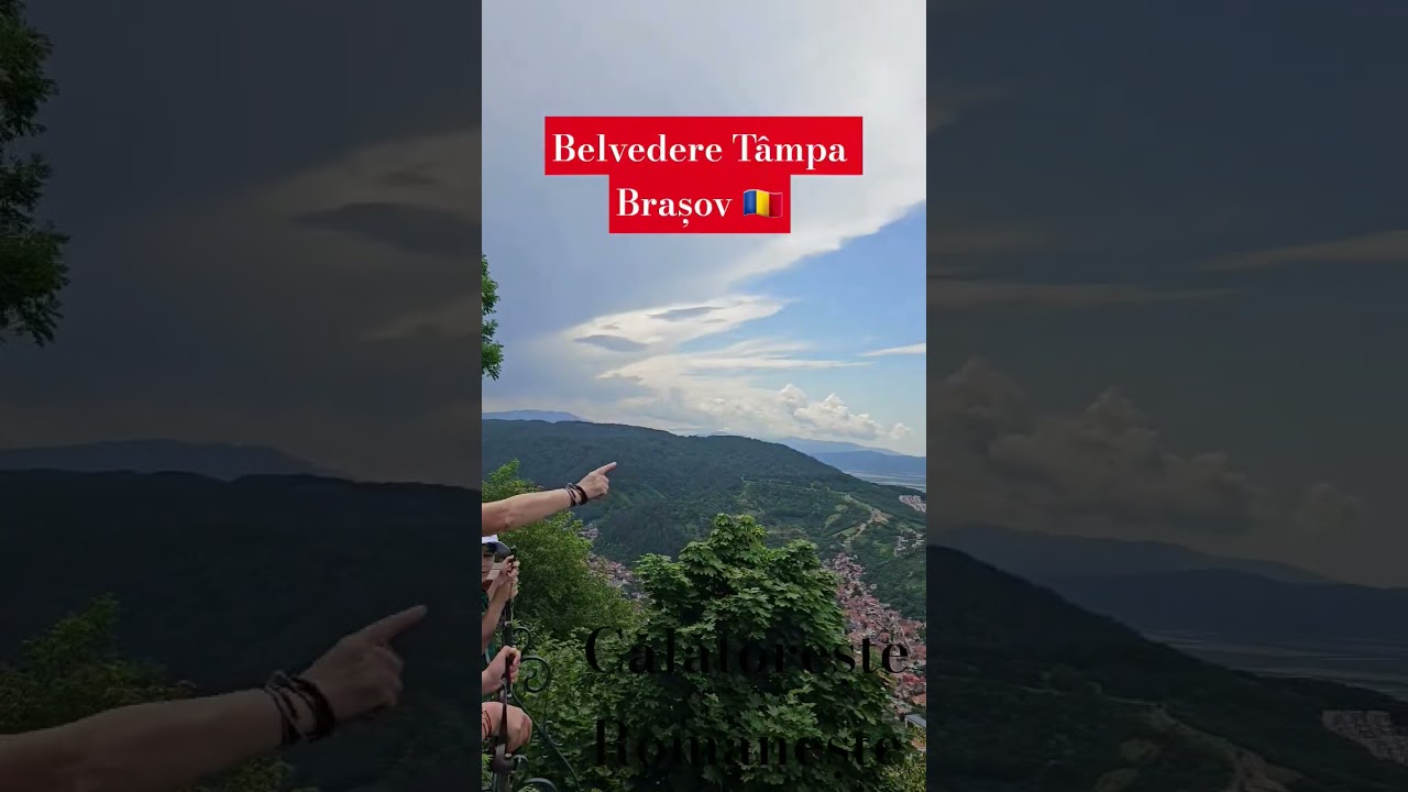 Belvedere T&acirc;mpa Brașov 🇷🇴 #calatorii #turism #romania #stiri #istorie #munte #curiozități #trending