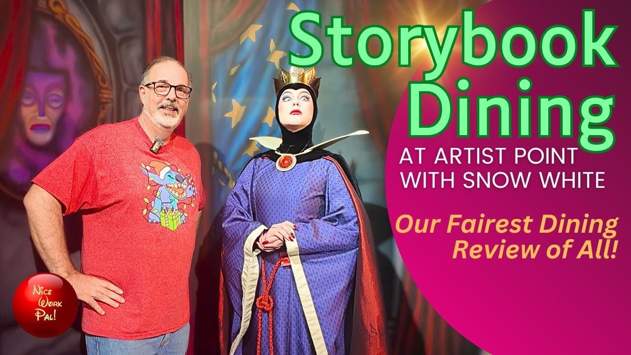 Storybook Dining at Artist Point with Snow White - Character Dining at Disney's Wilderness Lodge