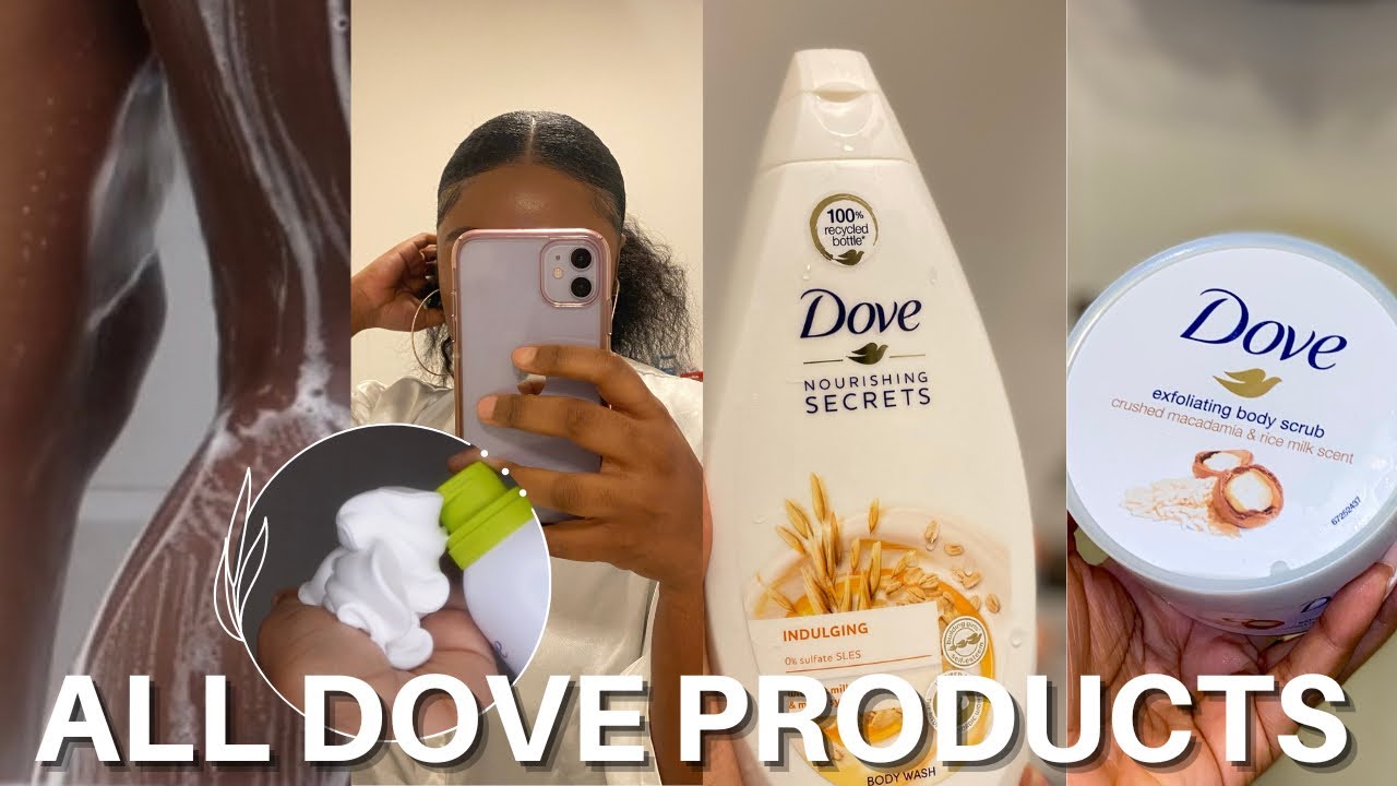 Morning Shower Routine Using Only Dove Products | Self Care, Skin Care + Body Care