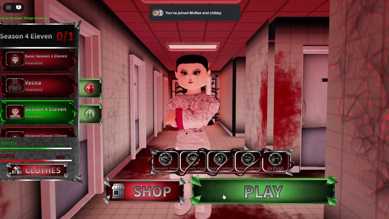 Nina Gameplay in Stranger Things Universe!