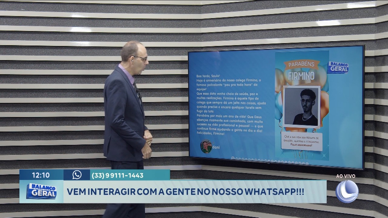 Mensagens do Whatsapp 1º Bloco - 09/03/2026.