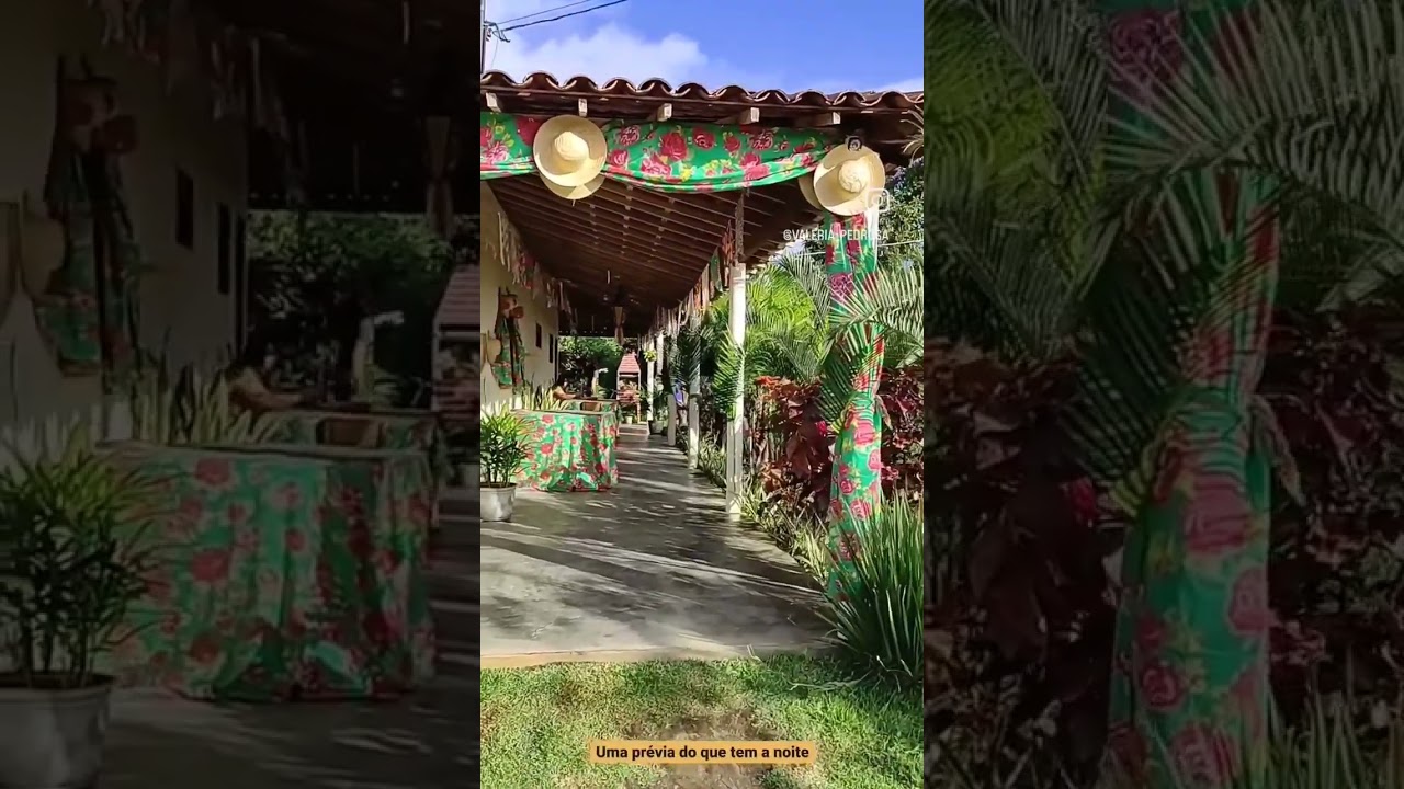 Como foi nossa festa Junina #nositio #chacara