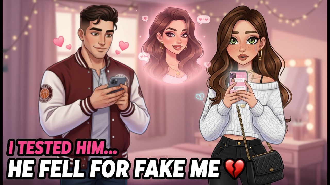 My Boyfriend Fell in Love with Fake Me... I Was Catfishing Him the Whole Time