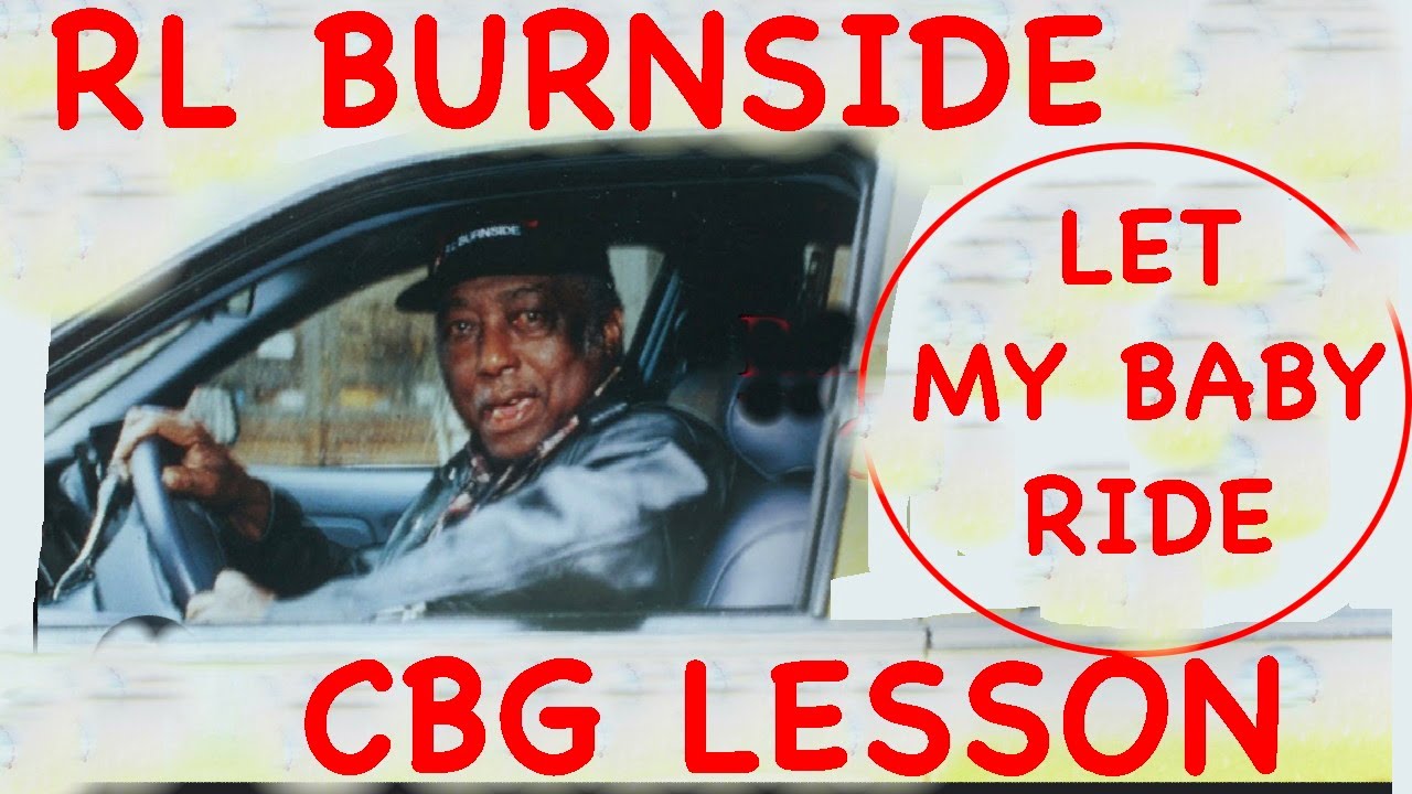 RL Burnside Let My Baby Ride Cigar Box Guitar Lesson  #cbg #cigarboxguitarlesson