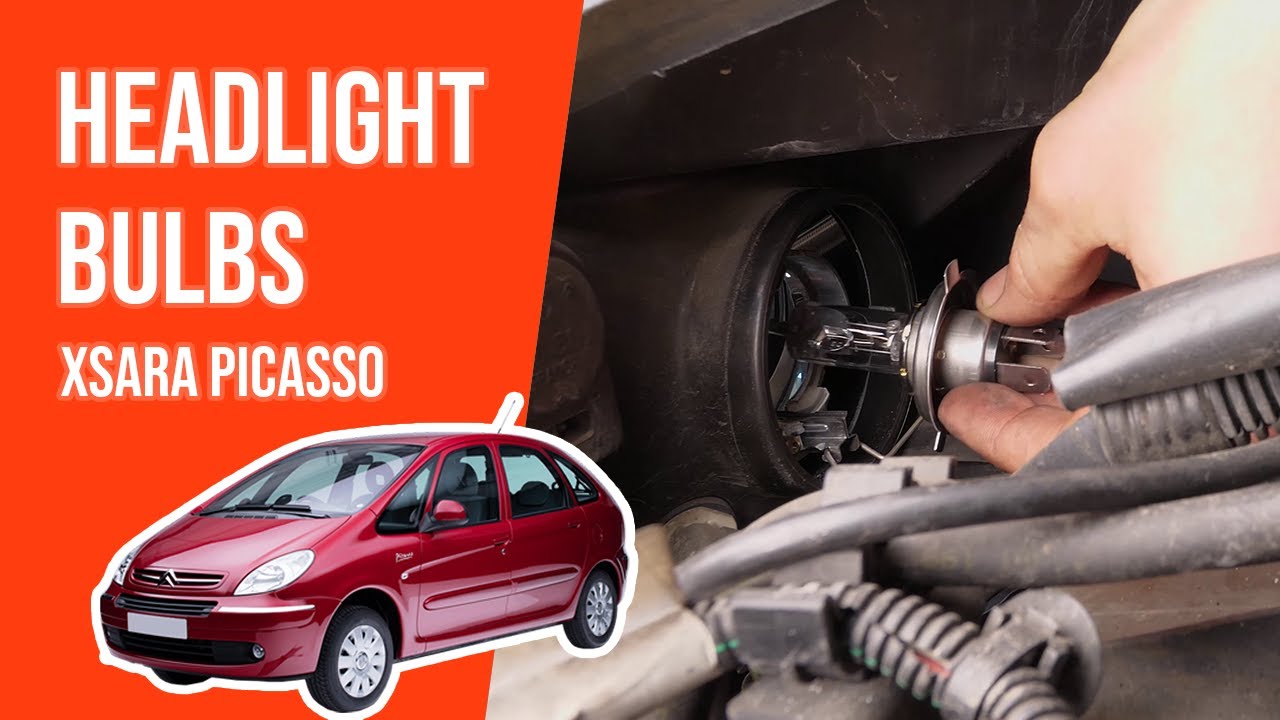 How to replace the headlight bulbs XSARA PICASSO 💡