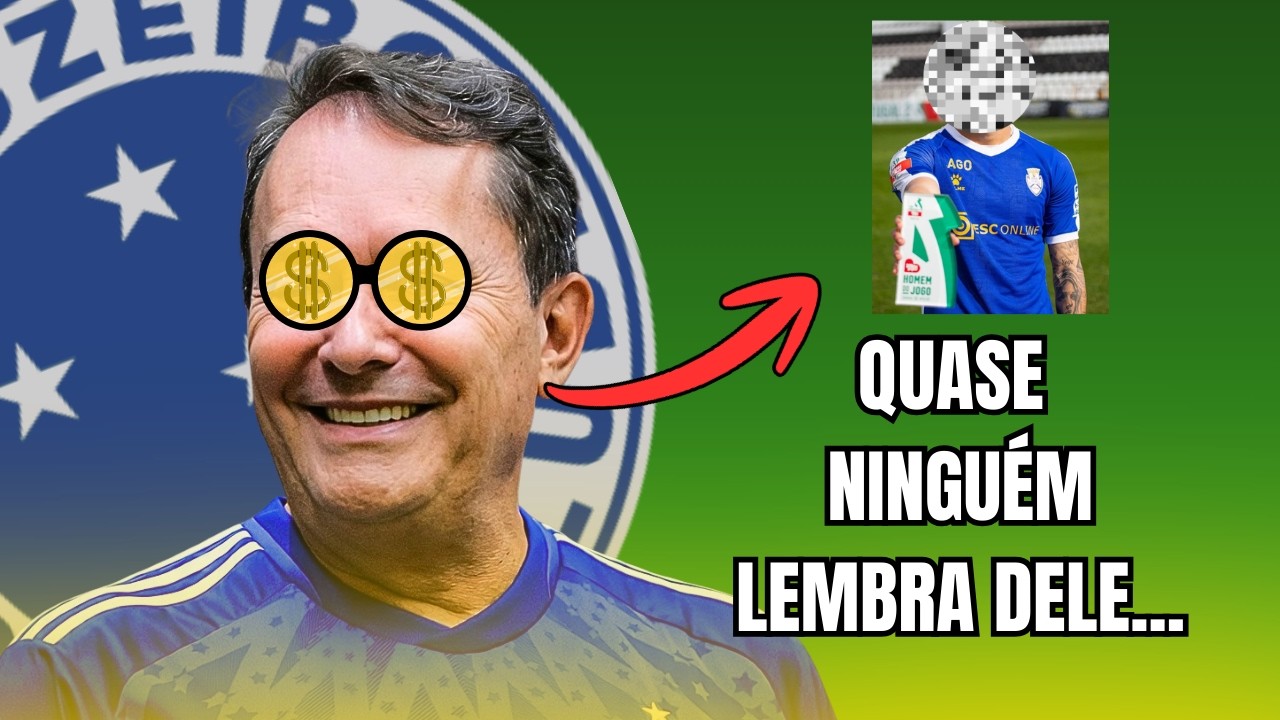 O CRUZEIRO PODE FATURAR MILHÕES COM ESSE JOGADOR EM BREVE!