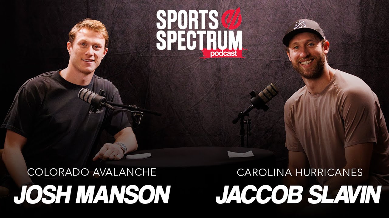 NHL players Josh Manson and Jaccob Slavin discuss faith, hockey, marriage and parenting