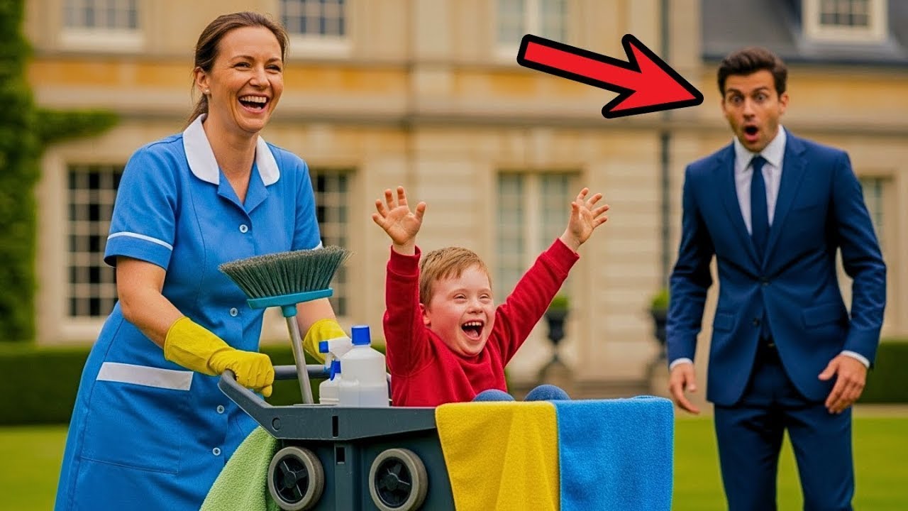 O filho do milionário nunca sorria… até a faxineira fazer algo surpreendente