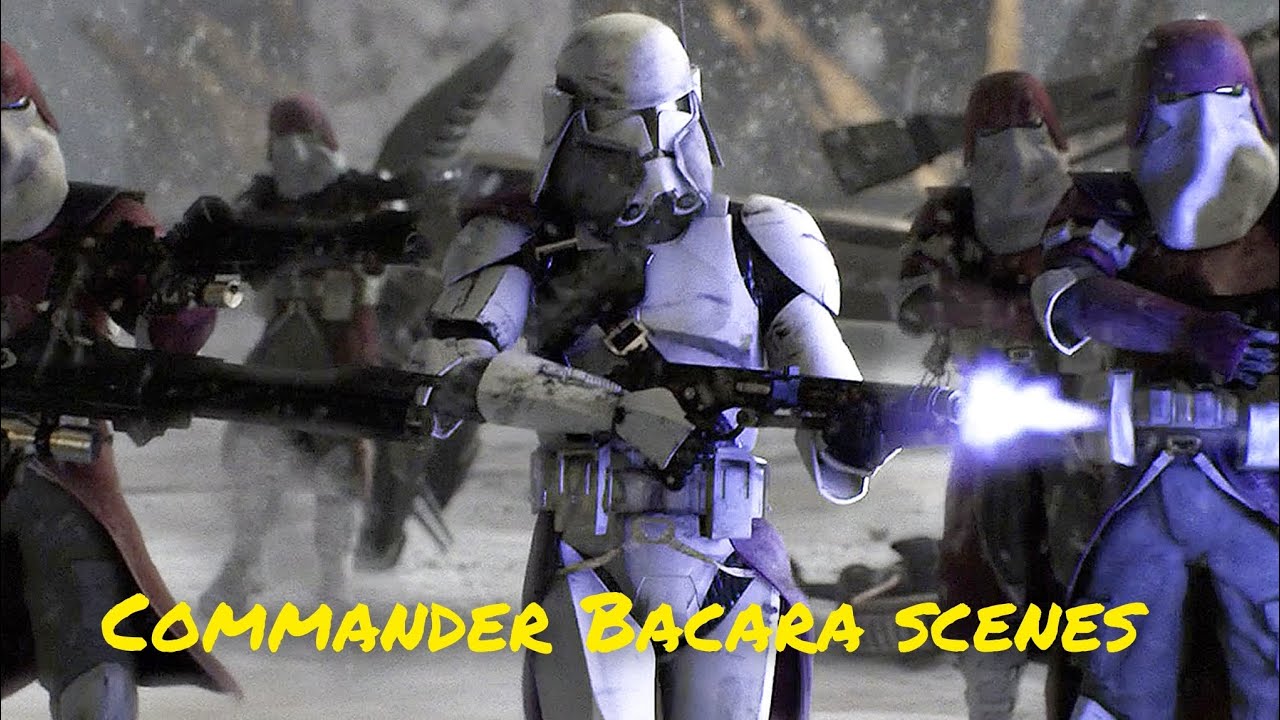 All Commander Bacara scenes - The Clone Wars, Ep. 3