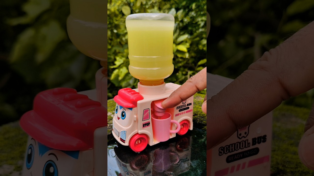 (ST-361) "🎒🚌 This School Bus POURS Water?! 💧🤯 | Fun Unboxing 🎉" 