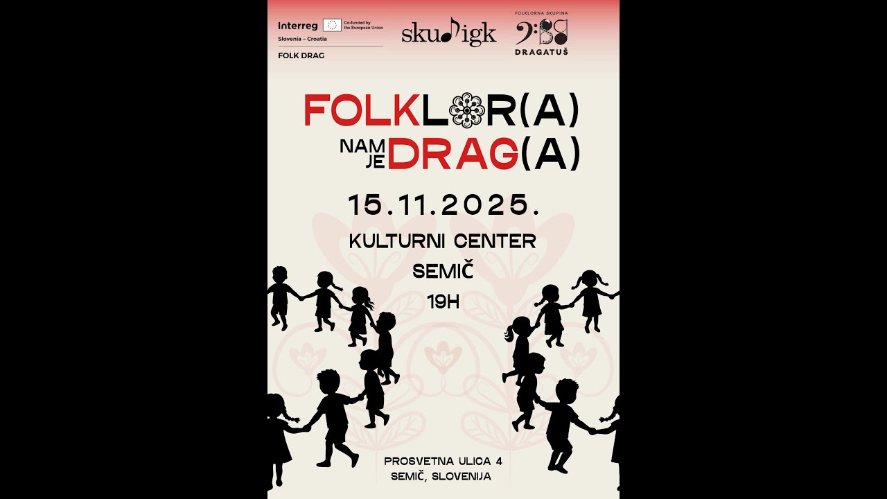 Koncert Folk Drag - Folklora nam je draga