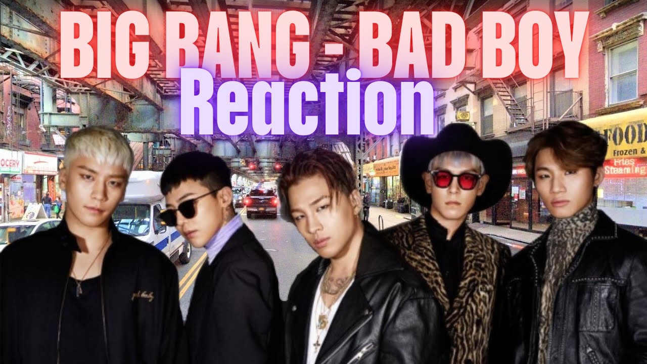 РЕАКЦИЯ на клип BIGBANG - Bad Boy | Танос из Squid Games! | Впервые слышу этот огонь!
