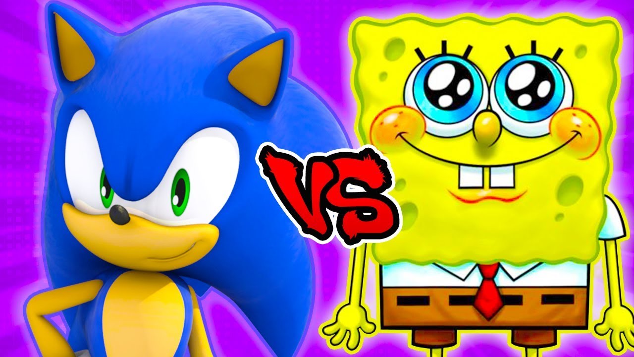 Sonic the Hedgehog Vs SpongeBob - Epic Battle - Left 4 dead 2 Gameplay (L4D2 Custom Mods)