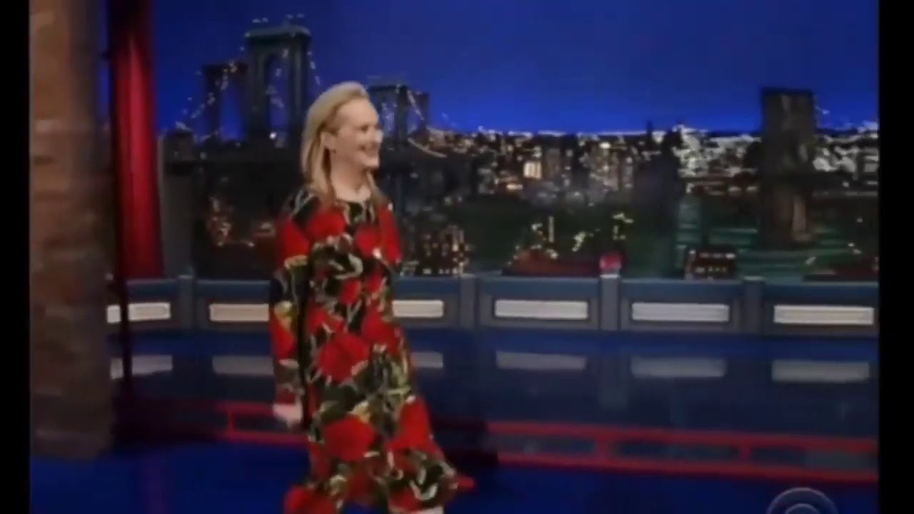 Meryl Streep - Letterman 2014 1/3