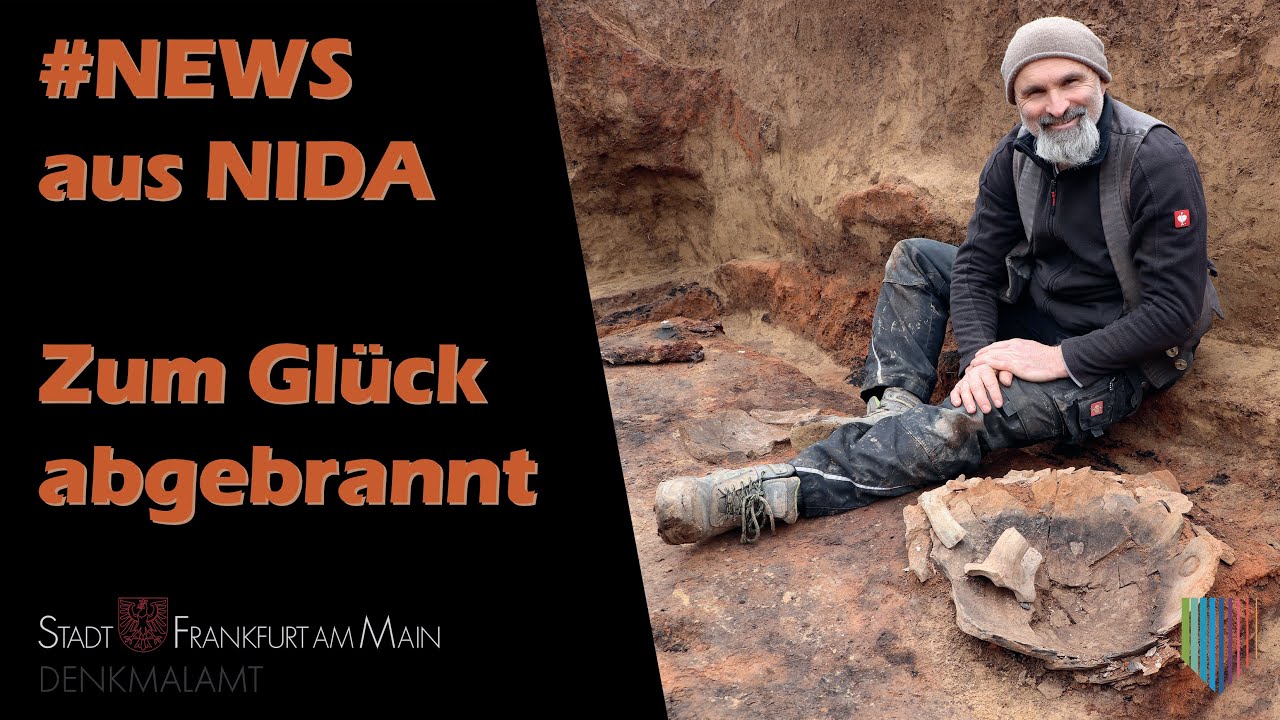 NIDA | Zum Glück abgebrannt! Archäologie gräbt römischen Keller aus