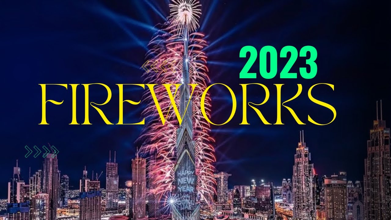 New Year 2023 | Burj Khalifa | Dubai | Fireworks | Салют | Дубай
