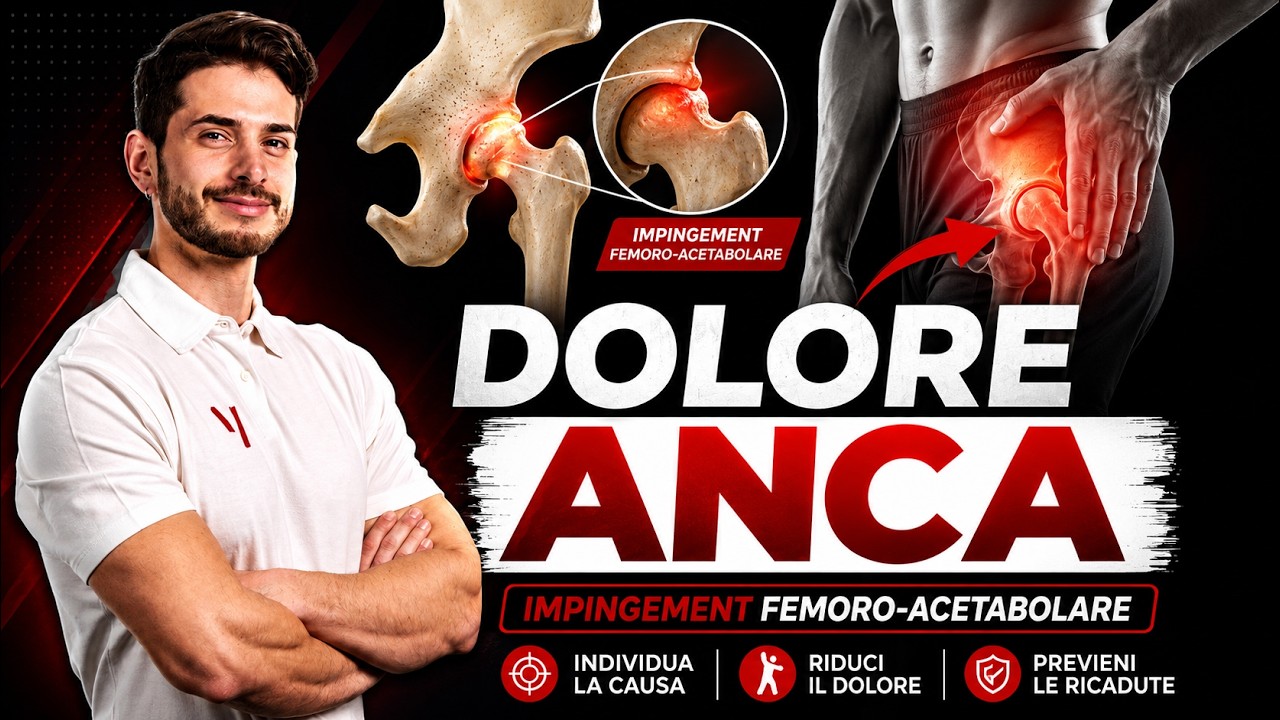 DOLORE all'ANCA: la GUIDA COMPLETA con ESERCIZI (IMPINGEMENT FEMORO-ACETABOLARE)
