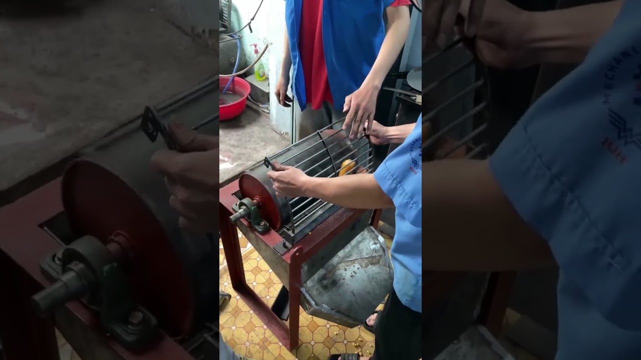 Máy tách hạt ngô cả lõi