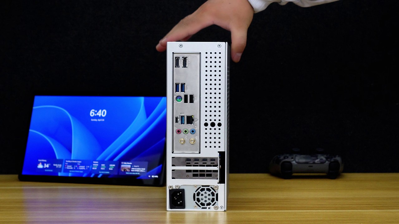 No talk, just BUILD: Ryzen 5 5600X + Intel Arc Pro B50 SFF HTPC!