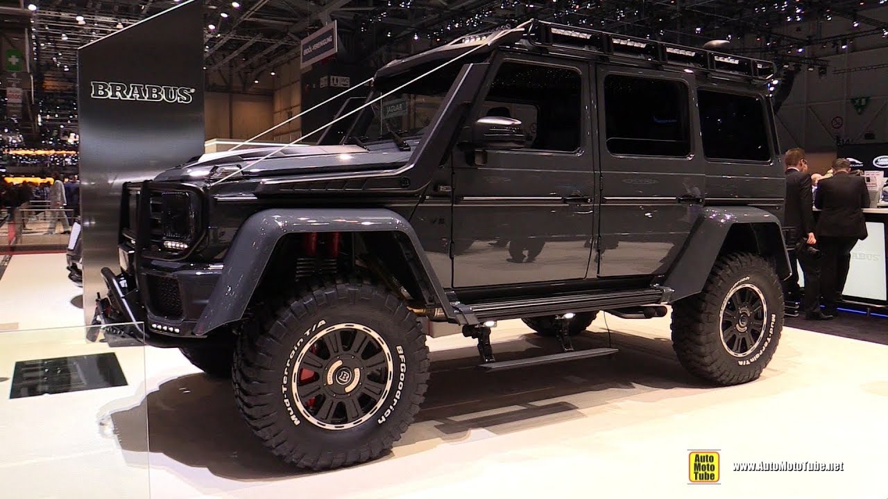 2018 Mercedes G500 Brabus Adventure 550 4x4 Squared - Walkaround - 2018 Geneva Motor Show