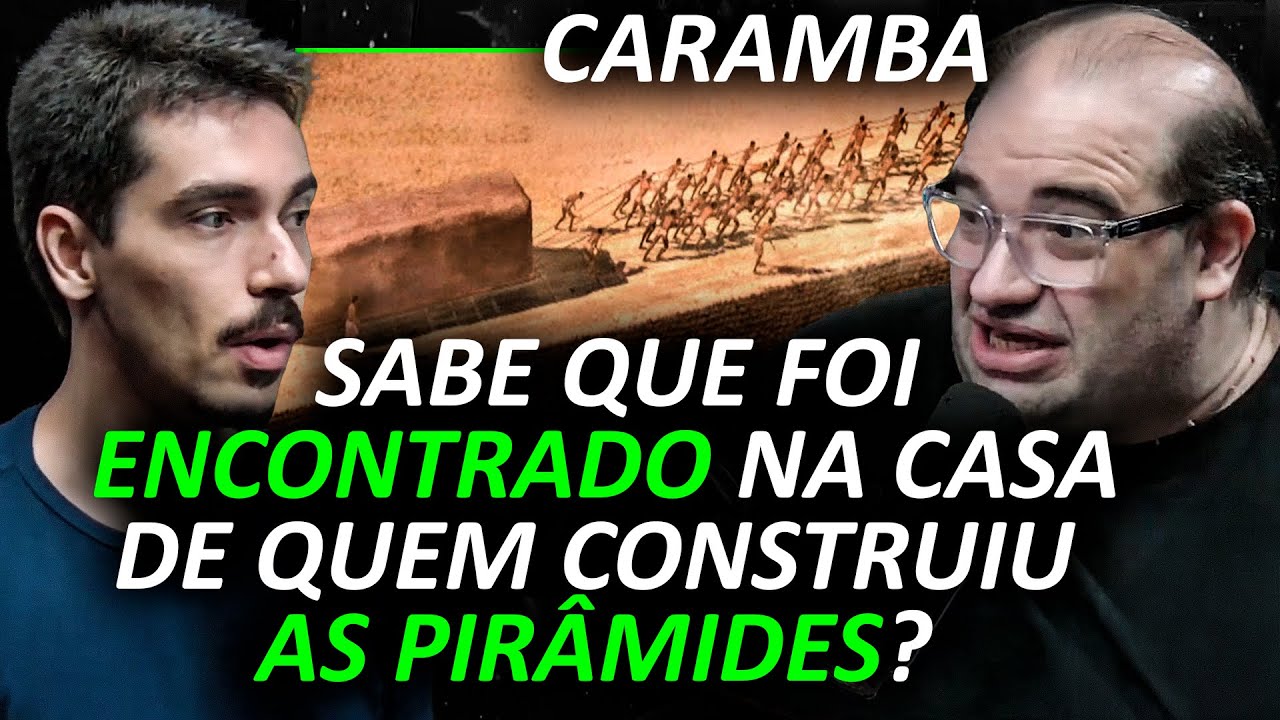 PIRÂMIDES DO EGITO: TUDO o que VOCÊ AINDA NÃO SABIA! [AULA com ESTRANHA HISTÓRIA]
