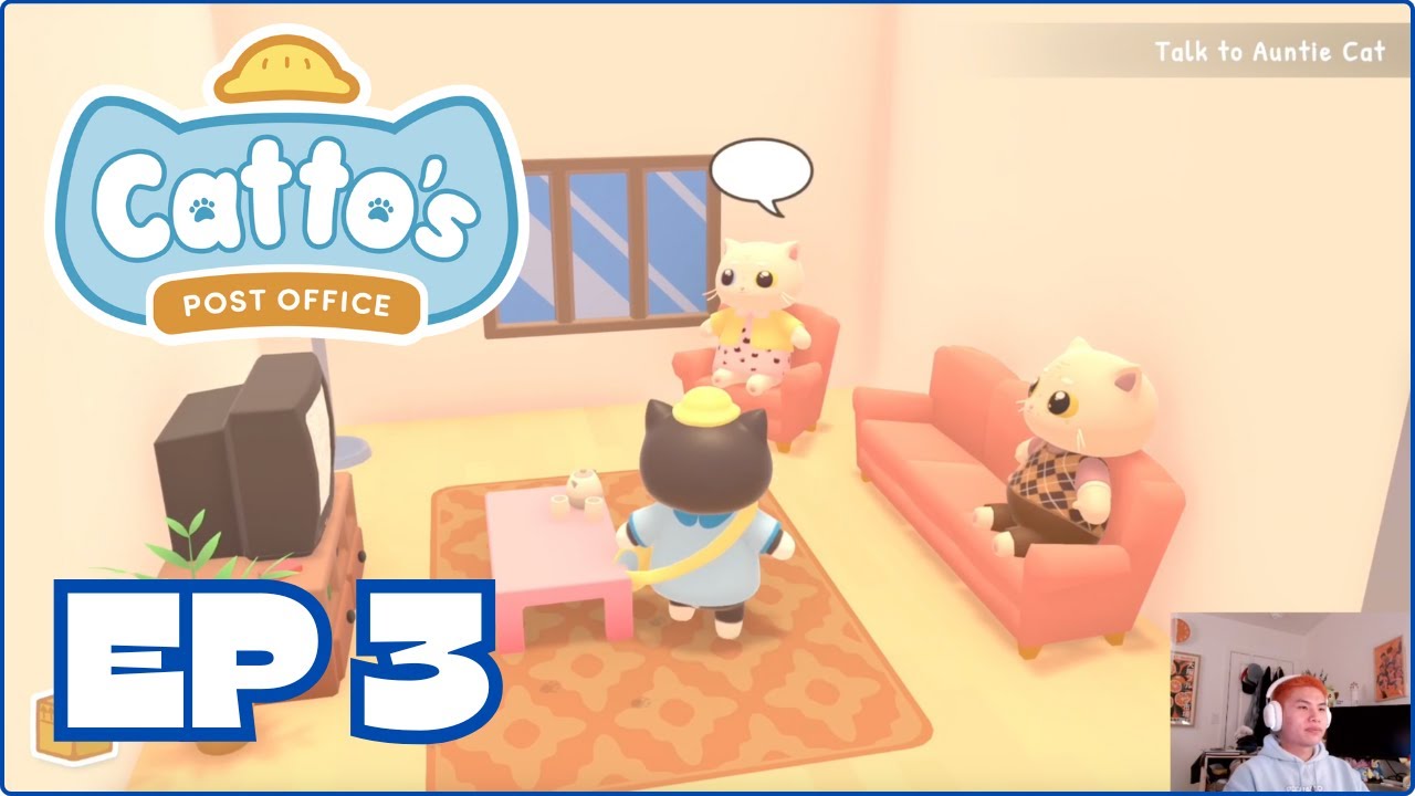 I'm gonna fight Auntie Cat  [Catto's Post Office: Episode 3]