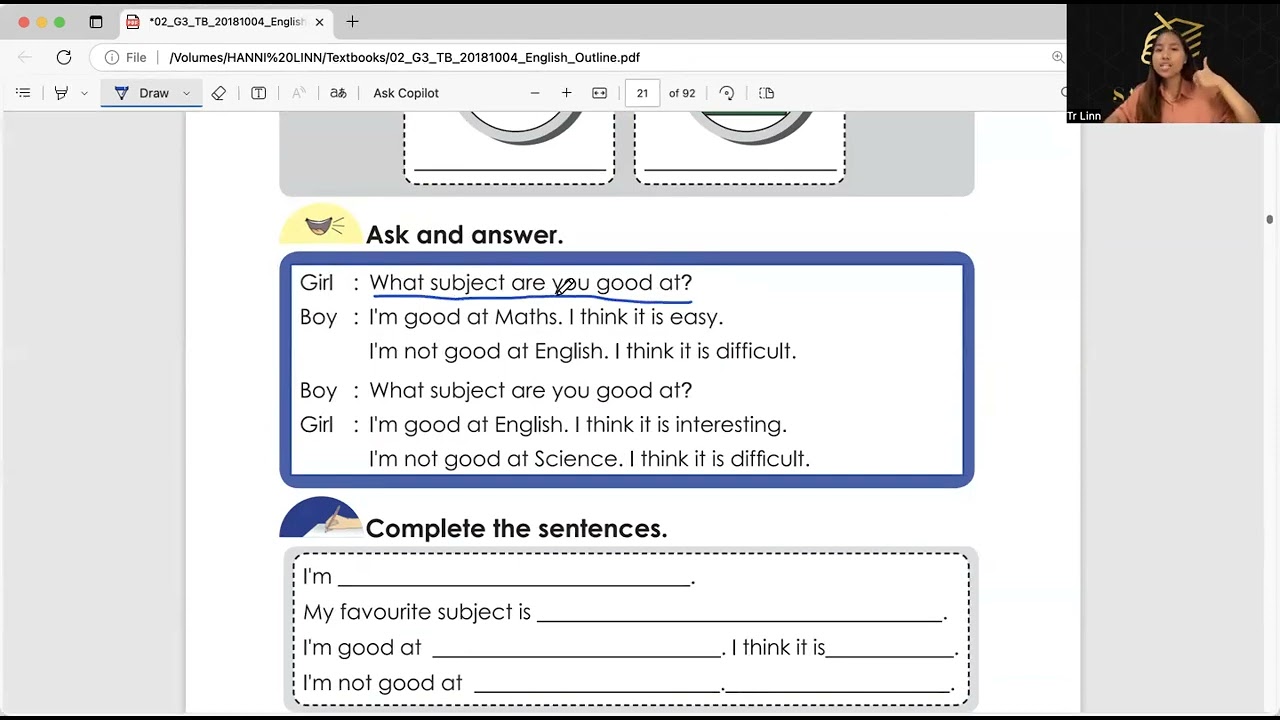 Grade(3) English Unit(2) Lesson(3)