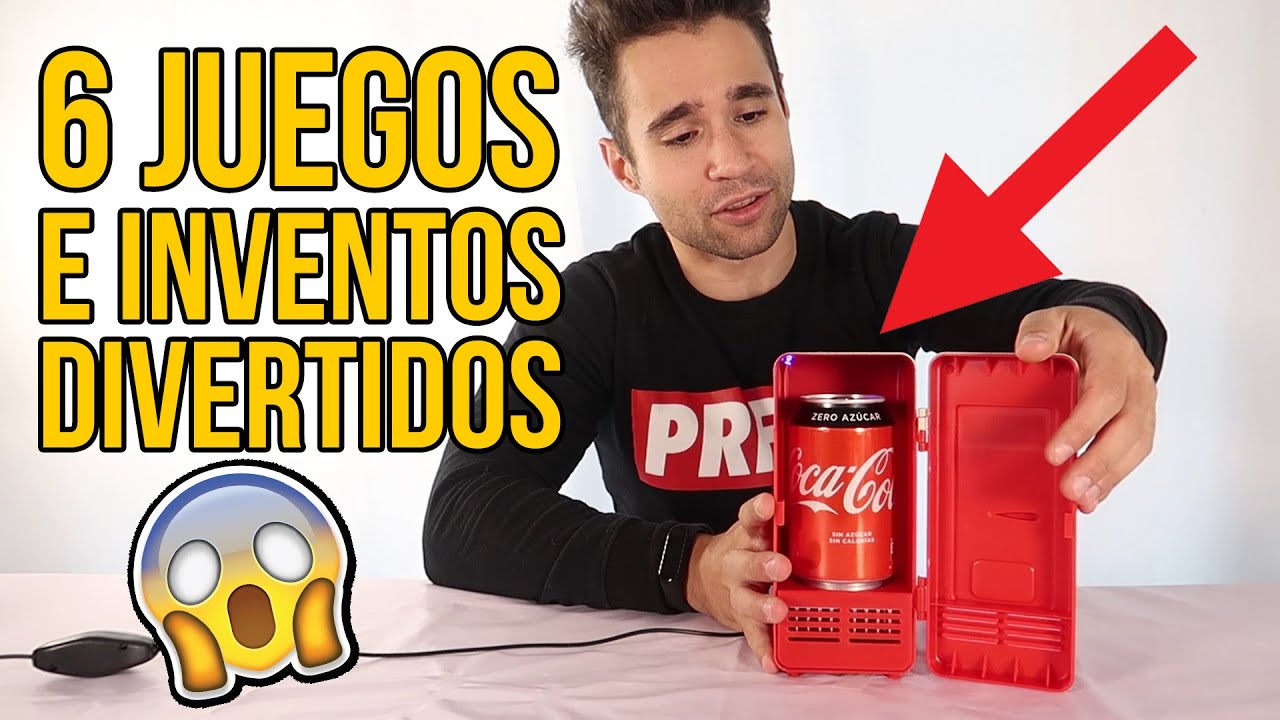 DIVIÉRTETE CON ESTOS 6 INVENTOS Y JUEGOS SENCILLOS
