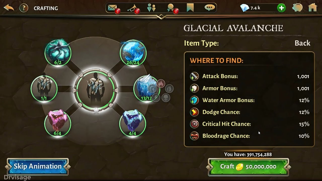 Dungeon hunter 5 New skill Glacial Avalanche - Drvisage