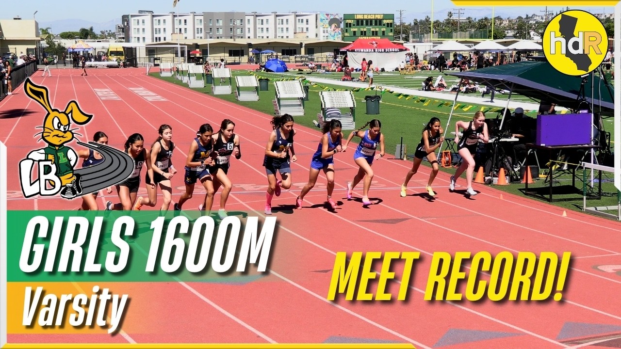 2026 TF -Trackrabbit Invitational - Girls 1600M Varsity - Meet Record!!!