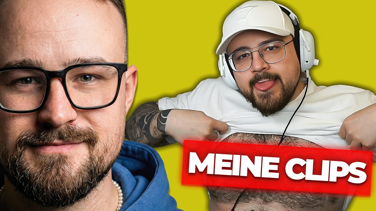 Zuschauer schicken MEINE CLIPS in den CHAT...