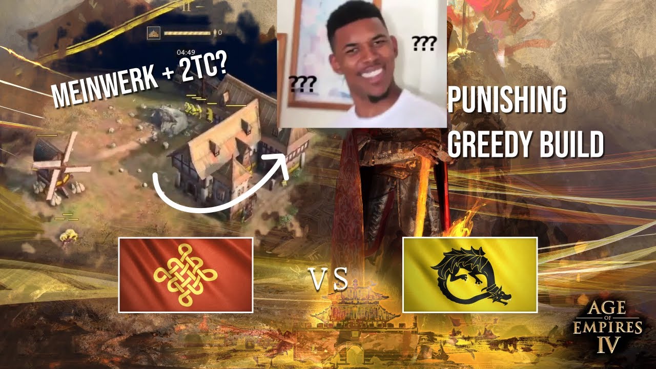 Age of Empires 4 - Chinese only VS Order of the Dragon Rank Gameplay