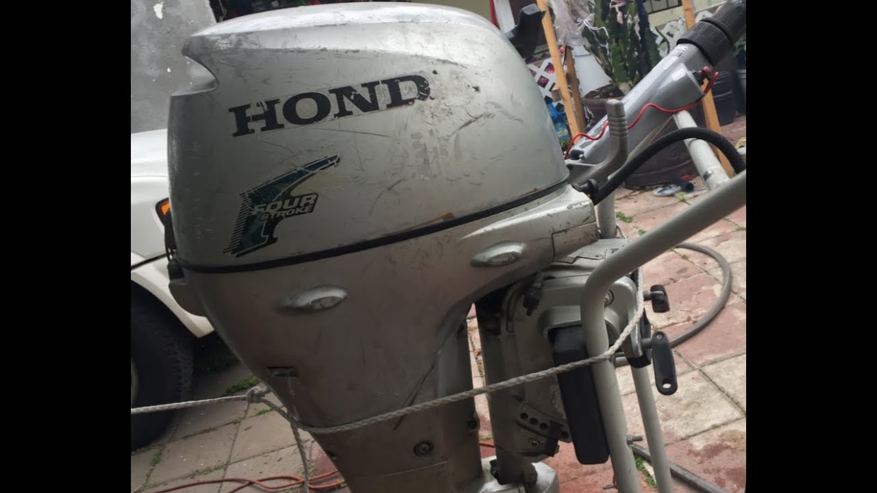 HOW TO REBUILD OR CLEAN CARBURETOR HONDA 8 HP 10 HP 4 STROKE OUTBOARD