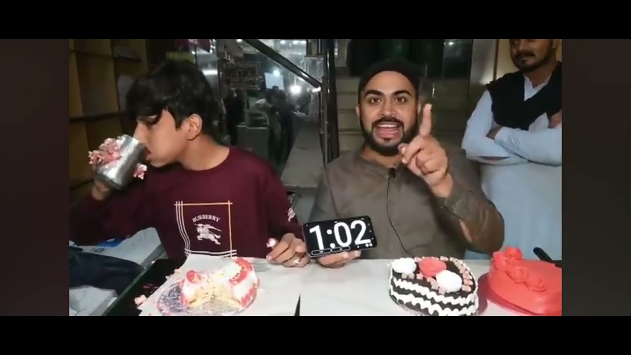 World Record For Eating One Pound Cake 😋🍰 | Competition TV  | Viral My Video 10k+ Views |