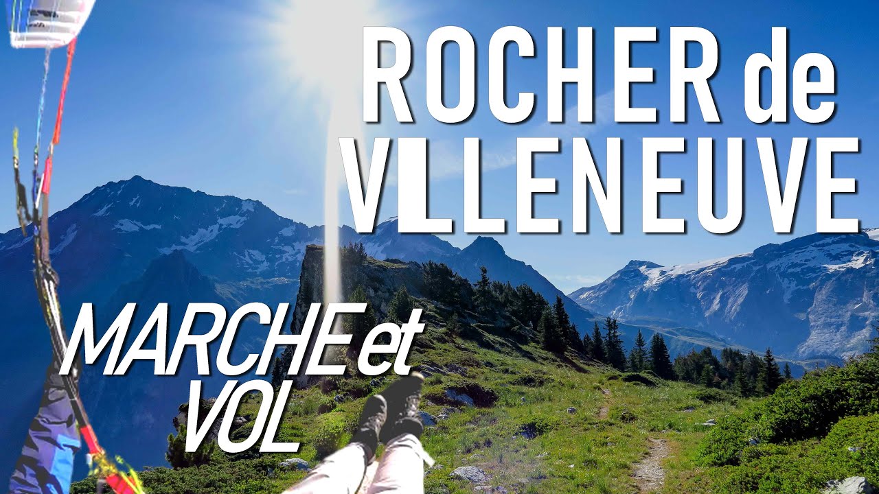 ROCHER de VILLENEUVE - randovol - VANOISE pralognan
