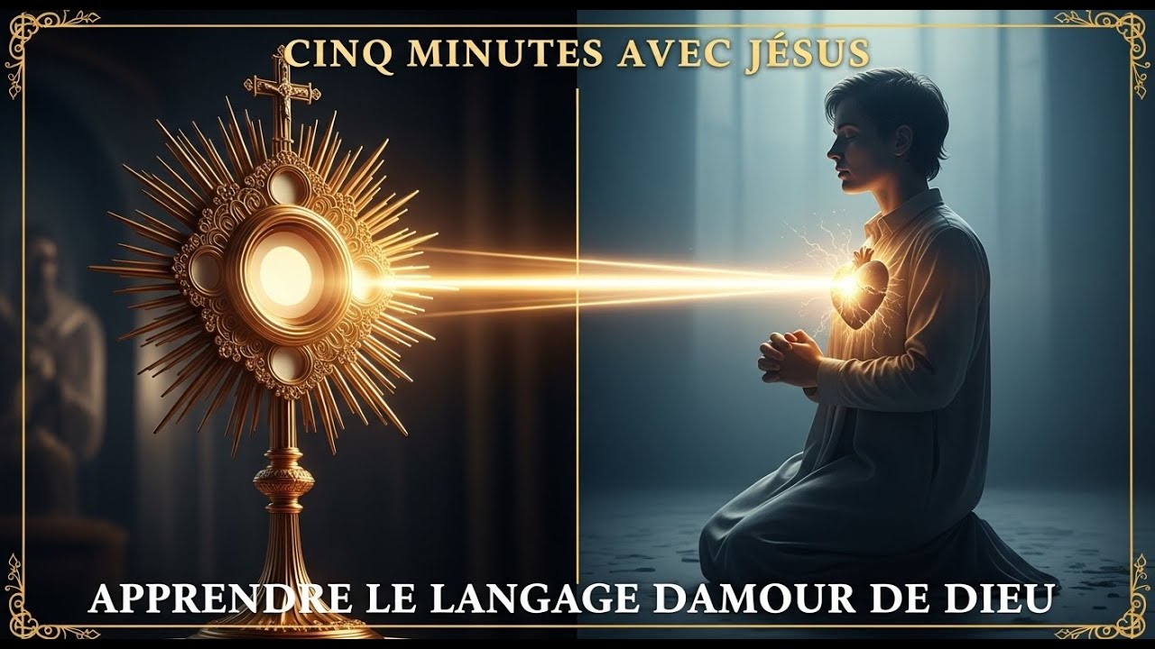 Cinq Minutes avec Jésus au Saint-Sacrement : Apprendre le Langage d'Amour de Dieu