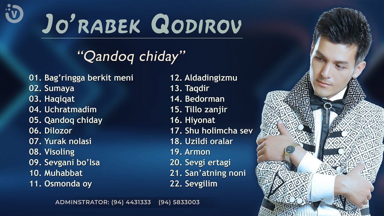 Jo'rabek Qodirov - Qandoq chiday nomli albom dasturi 2025