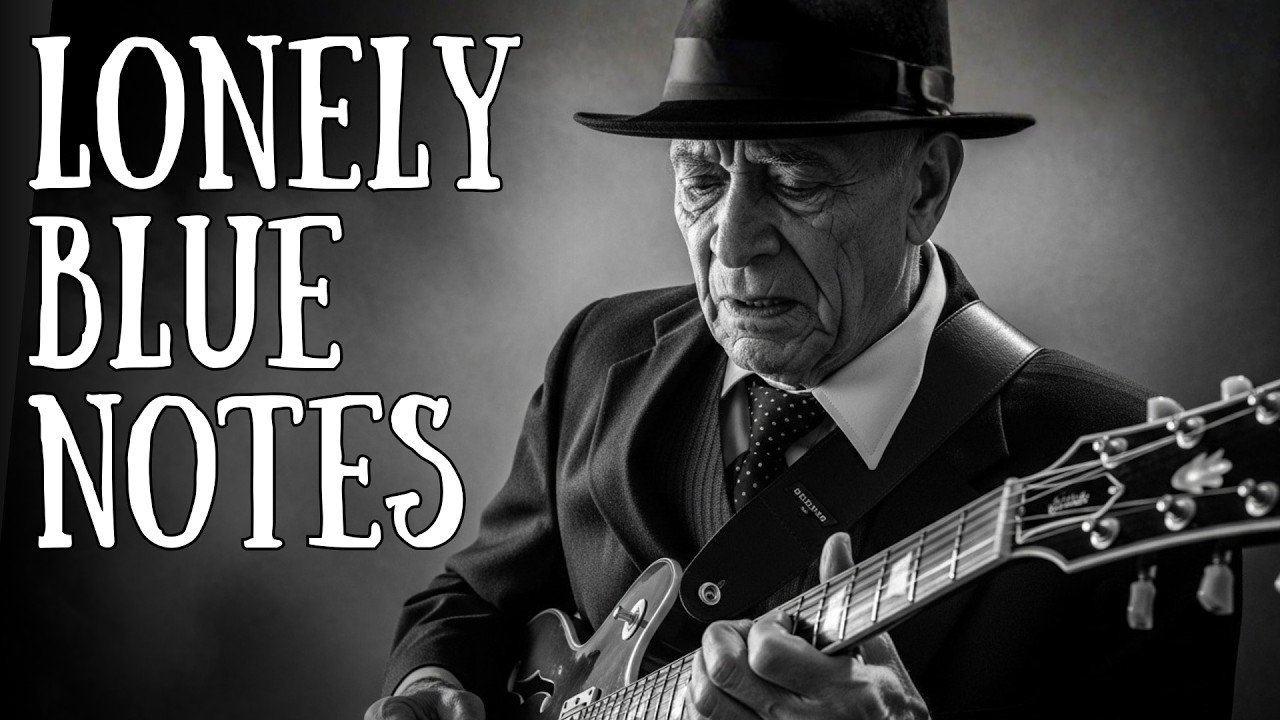 Smoky Nights & Lonely Guitar — Lonely Blue Notes | Classic Chicago Blues Relaxatio