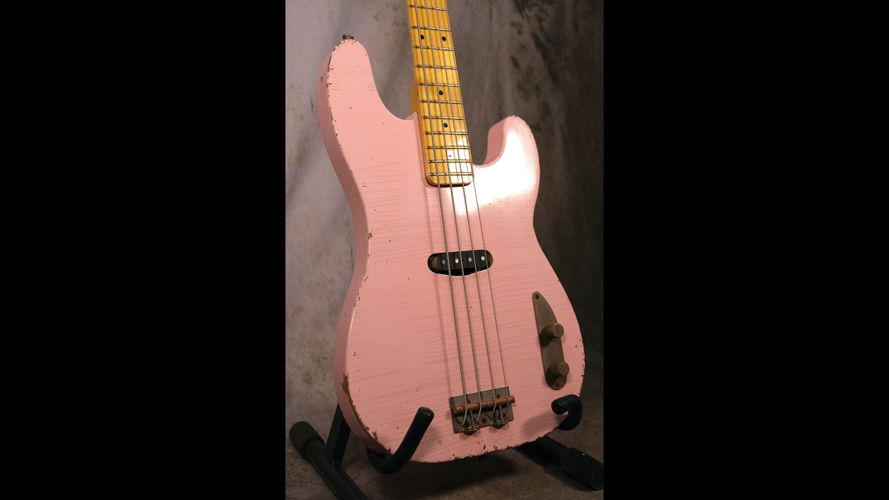 '51 P Bass Shell Pink 2021 by Alnus Bass