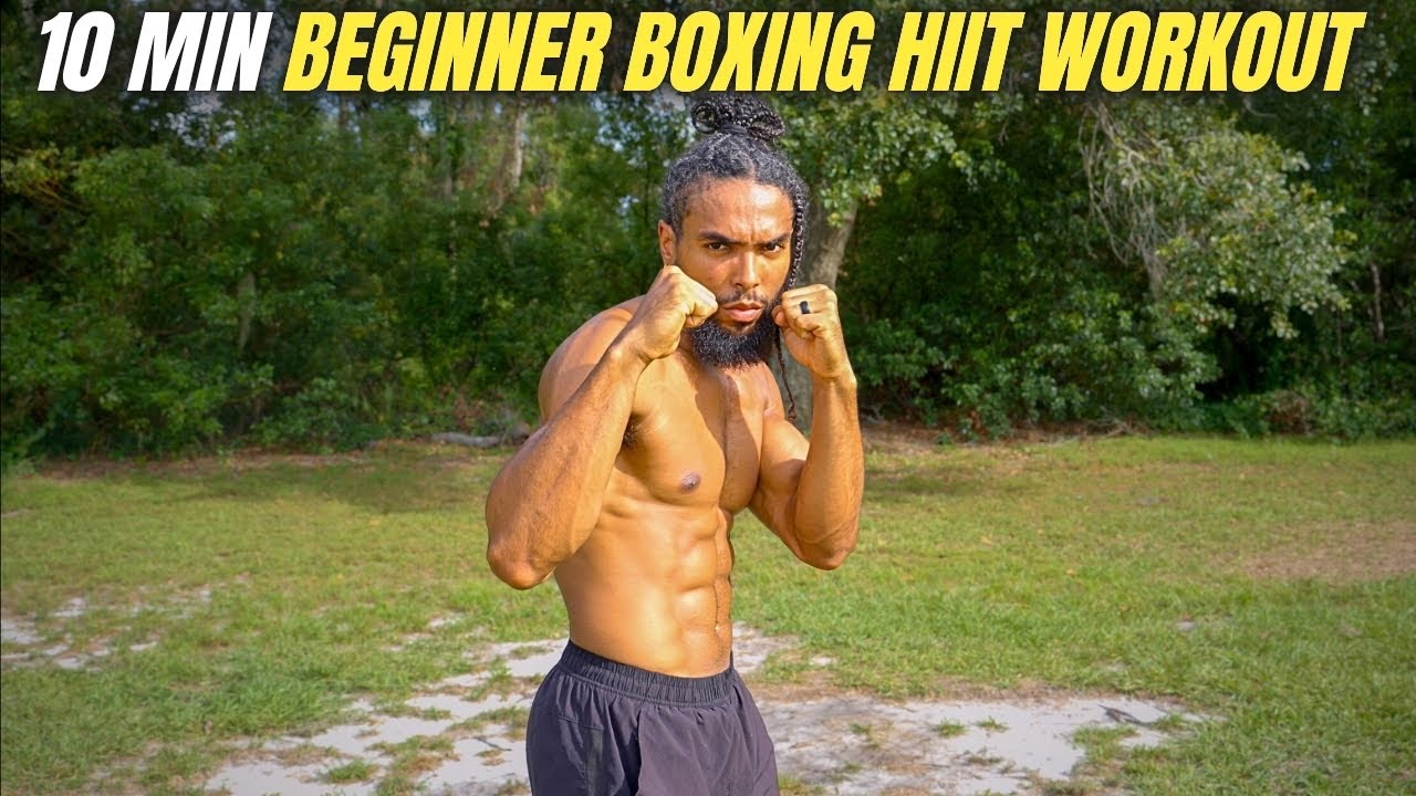 10 Min Beginner Boxing HIIT Workout