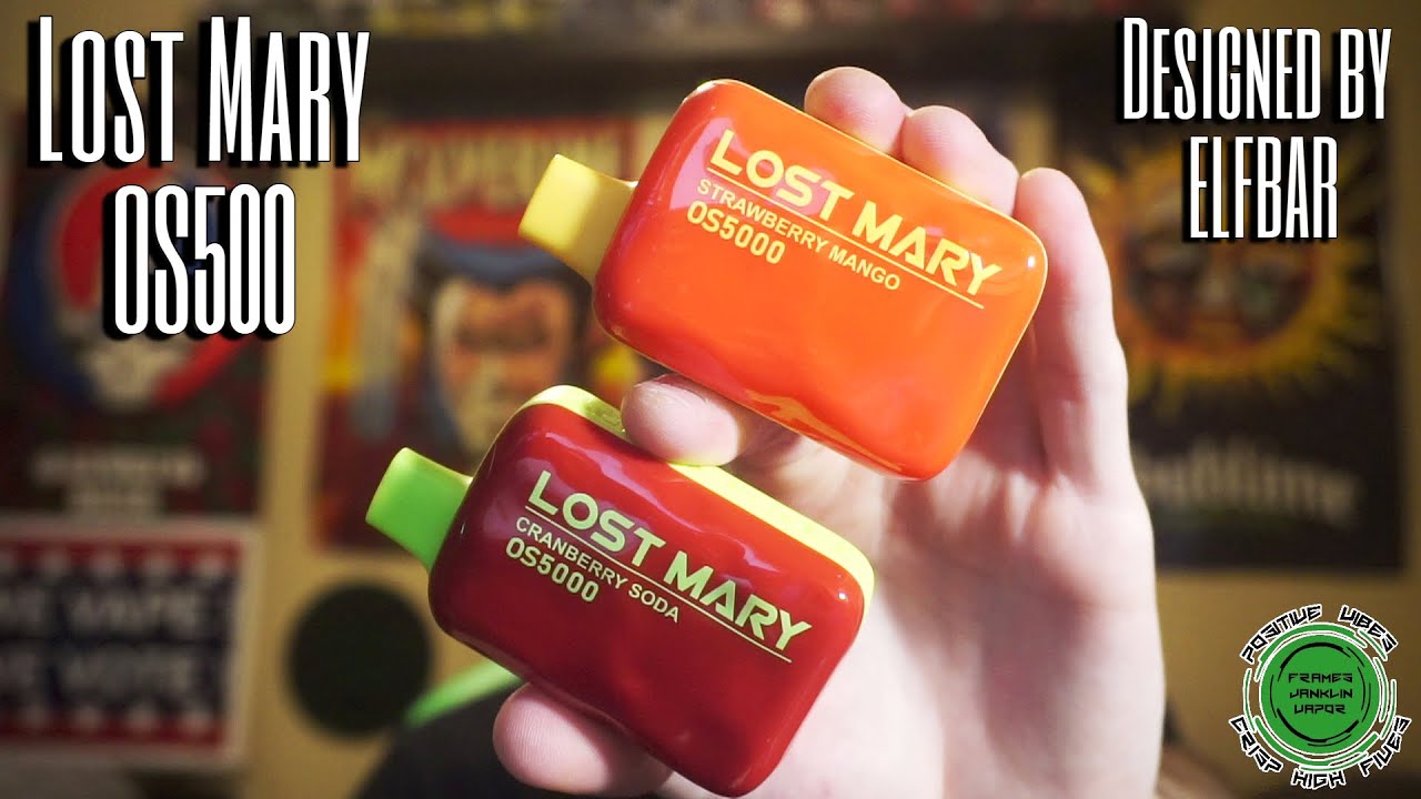 Lost Mary OS500 Designed by ELFBAR | 5000 Puffs and Rechargeable!