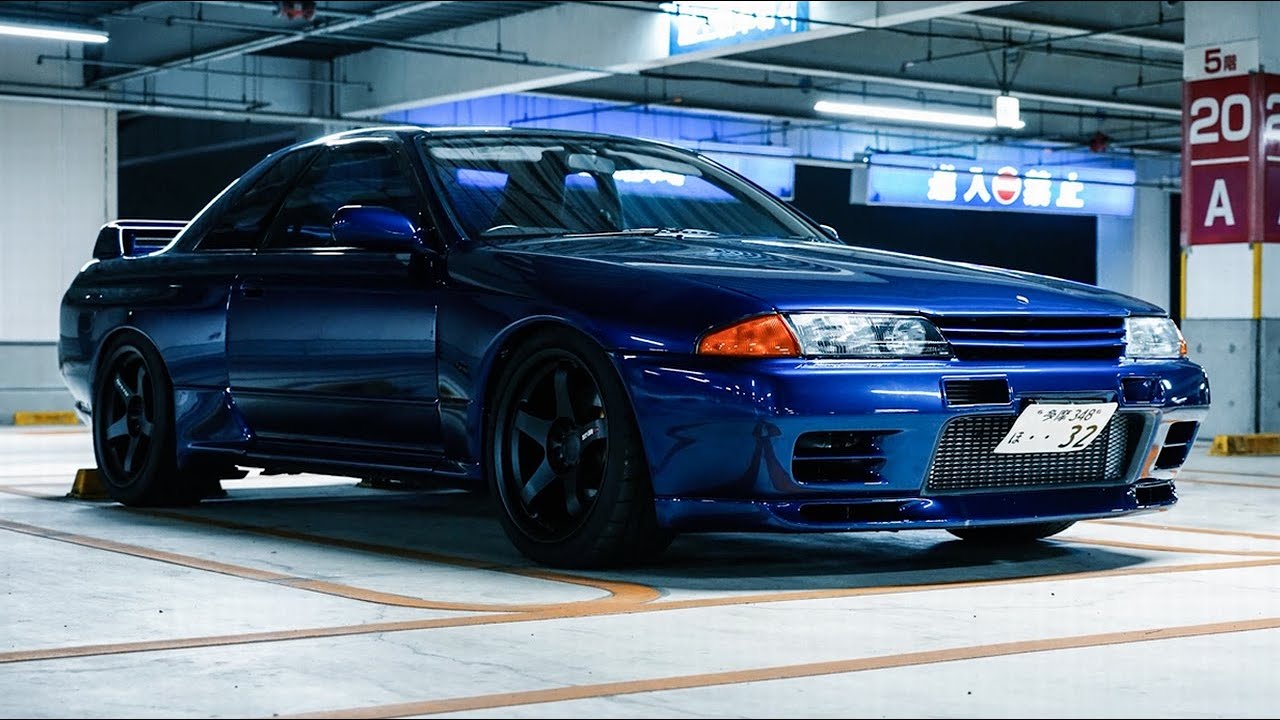 [4K] SKYLINE GT-R  | BNR32 | RB26DETT Turbo | NISMO LMGT4 Mad Black | JDM | JAPAN | R32GTR |AE-films