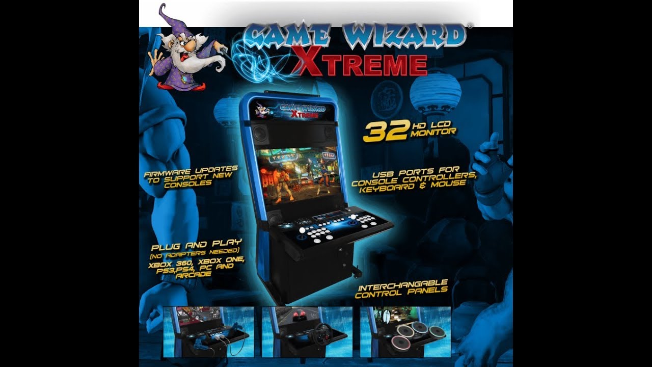 Game Wizard Xtreme - New & old school gaming on one machine