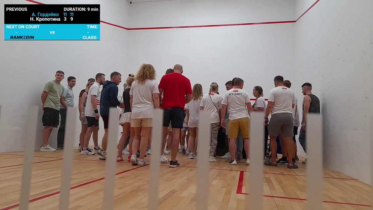 Court 3 - Альфа+Сквош 2.0. Финал - Rankedin