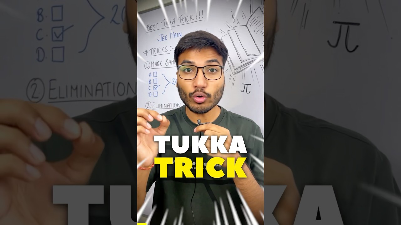 😱Best TUKKA TRICK to solve 50% Questions!🤯 #jee #motivation