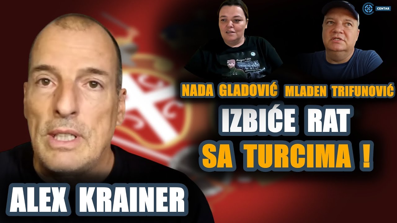 Hrvatski analitičar Alex Krainer: Hrvatska okružila Srbiju! Izbiće rat sa Turcima, a Britanija ...
