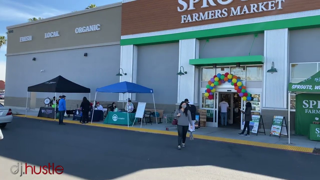 DJ Newport Beach Sprouts - Garden Grove Opening w/ DJ Hustle Celebrity DJ
